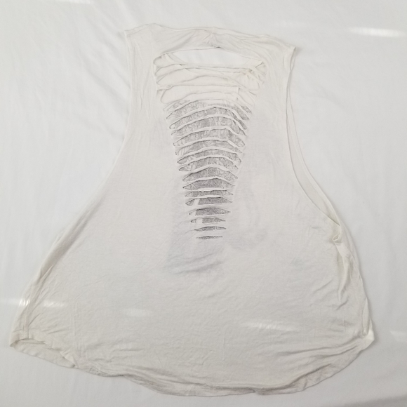 Annabelle Elephant Tank Top Women Muscle Tees Shirt Size M Back cut - Picture 4 of 7